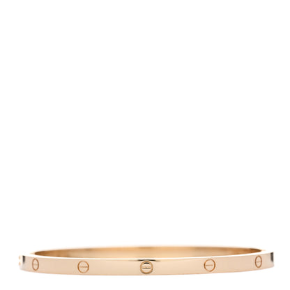 Cartier 18K Yellow Gold Small LOVE Bracelet 17 2 of 5