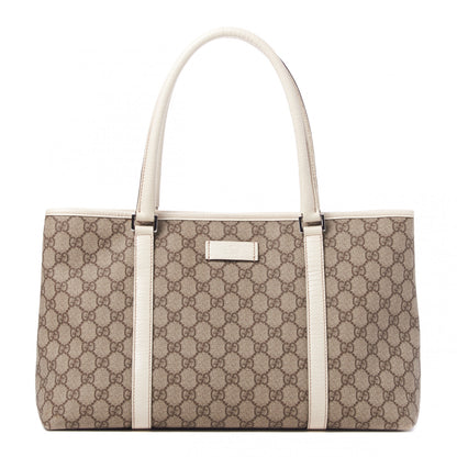 Gucci GG Plus Monogram Medium Joy Tote White 1 of 9
