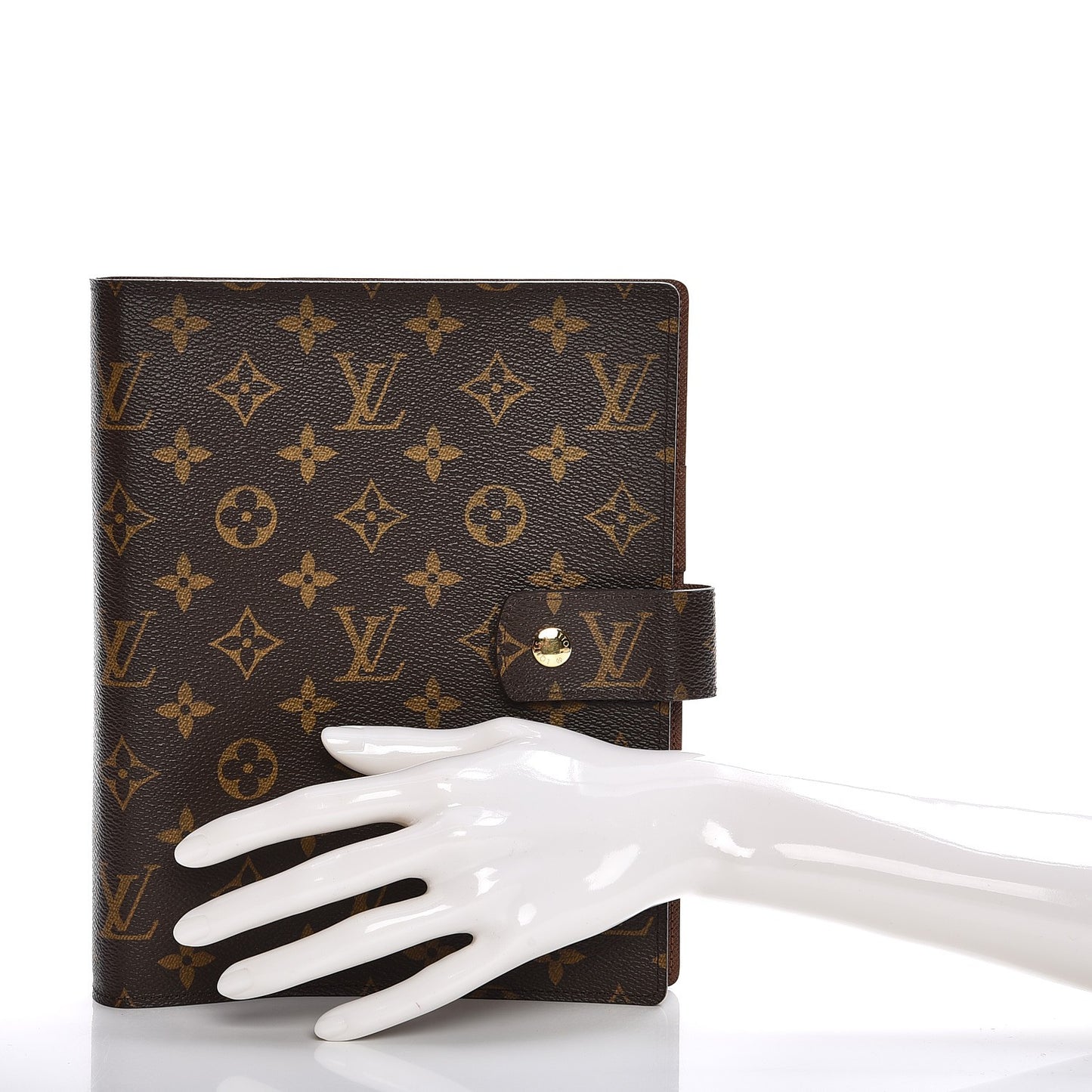 Monogram Large Ring Agenda Cover