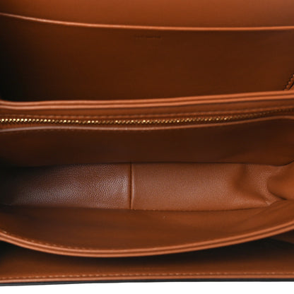 Celine Shiny Calfskin Medium Triomphe Tan 5 of 9