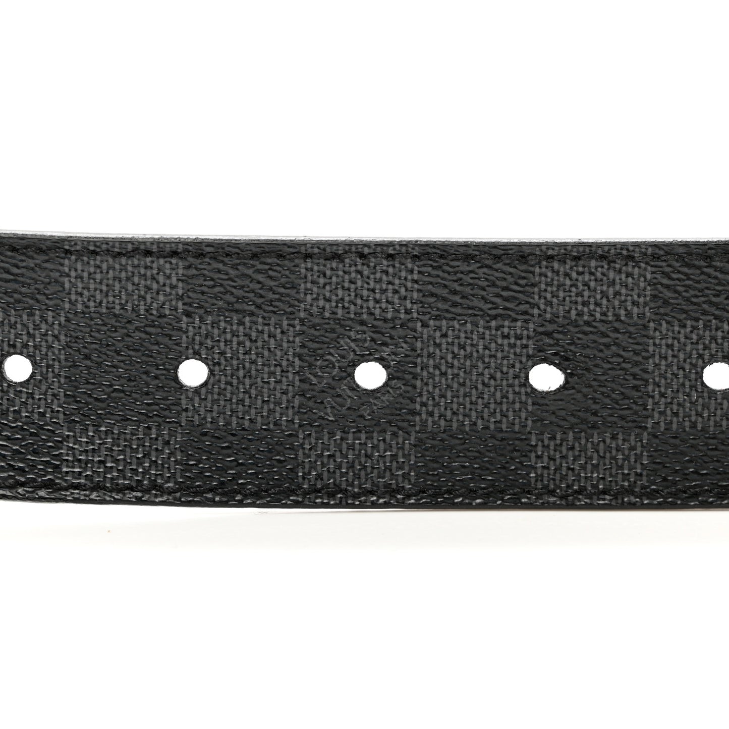 Damier Graphite 40mm LV Initiales Belt 90 36