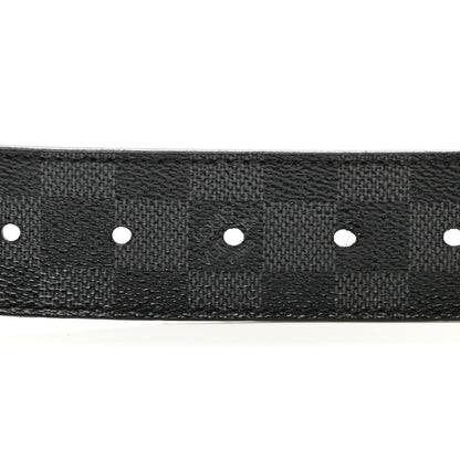 Louis Vuitton Damier Graphite 40mm LV Initiales Belt 90 36 5 of 7