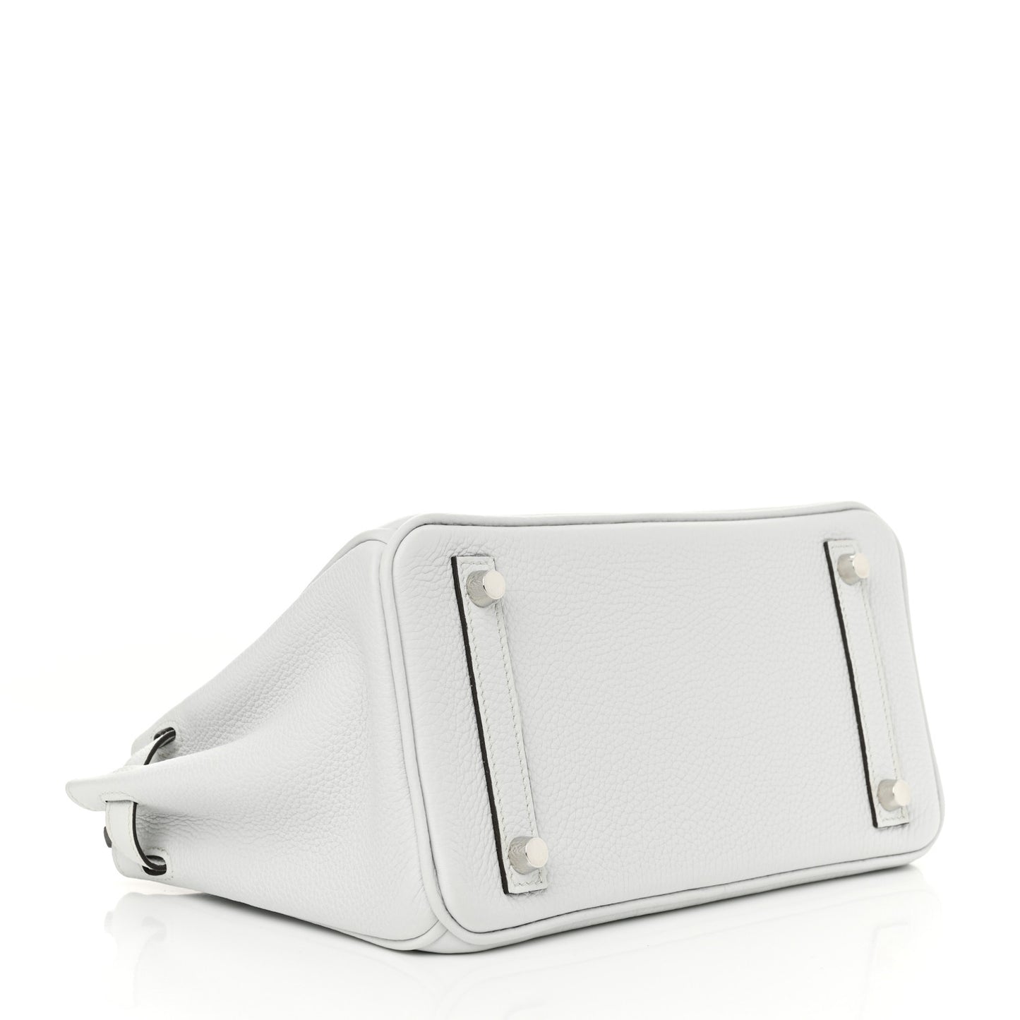 Togo Birkin 25 Gris Platine
