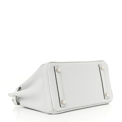 Hermes Togo Birkin 25 Gris Platine 4 of 11