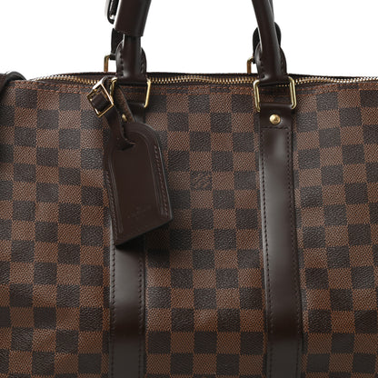 Louis Vuitton Damier Ebene Keepall Bandouliere 45 8 of 9