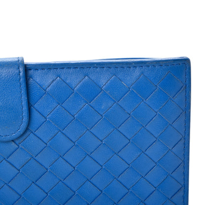 Bottega Veneta Nappa Intrecciato Continental Wallet Blue 9 of 10