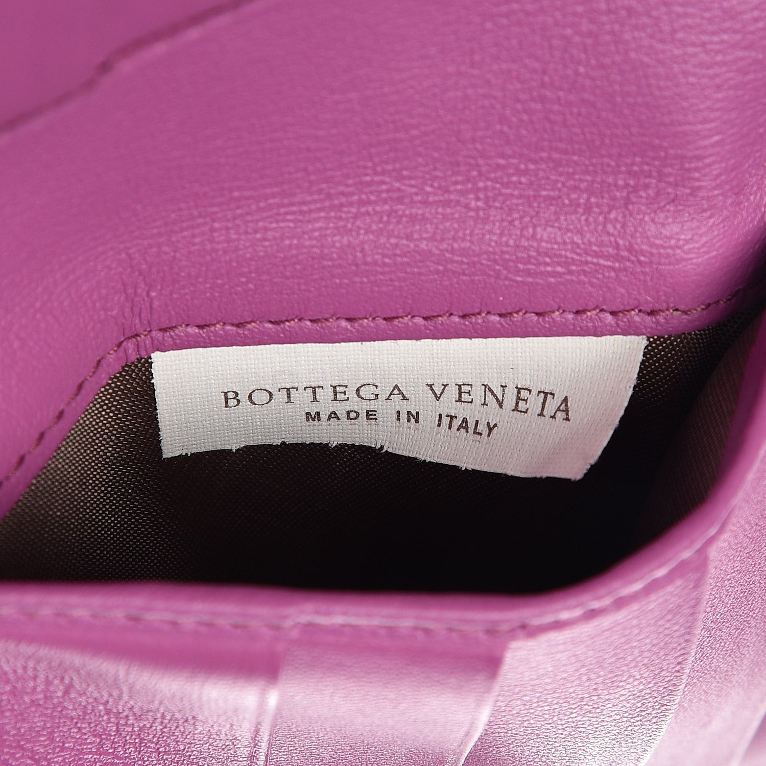 Bottega Veneta Nappa Intrecciato French Flap Wallet Peony 7 of 8