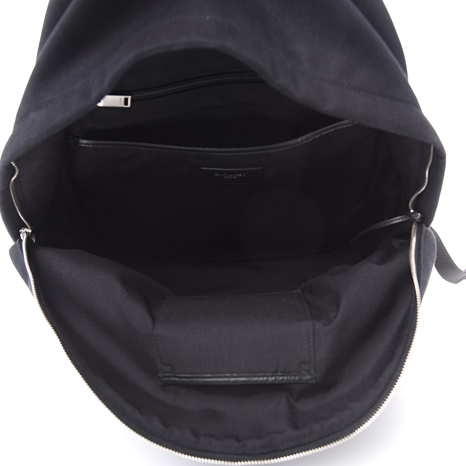 Saint Laurent Canvas Star Studded Hunting Backpack Black 5 of 11