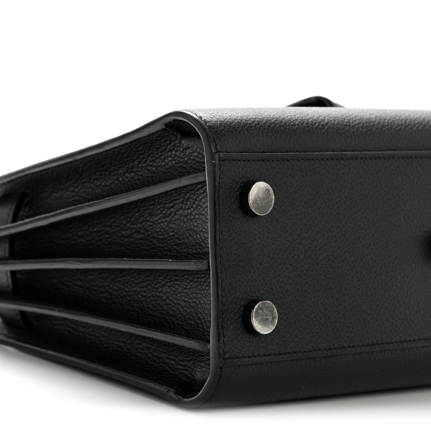 Saint Laurent Calfskin Nano Sac De Jour Black 9 of 16