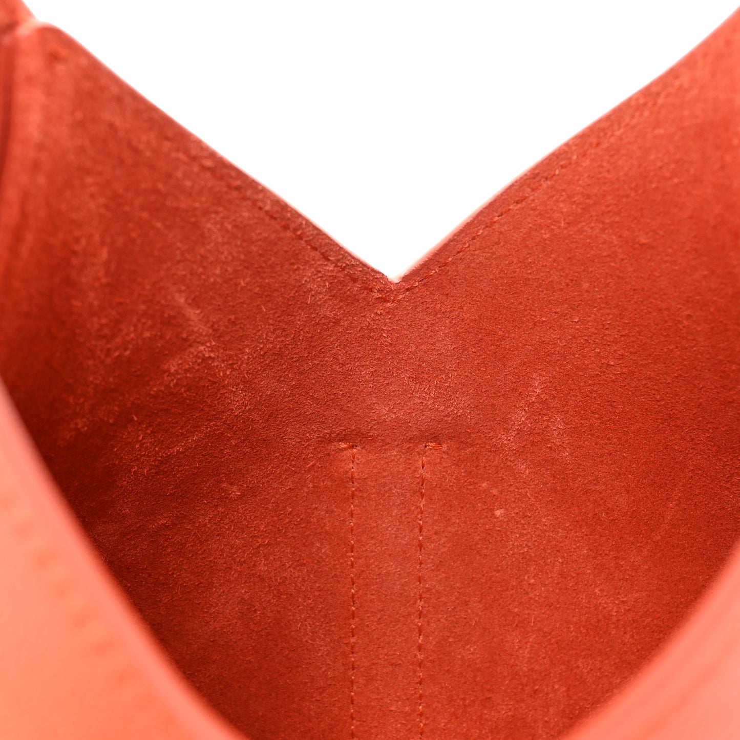 Textured Calfskin Mini G Hobo Orange