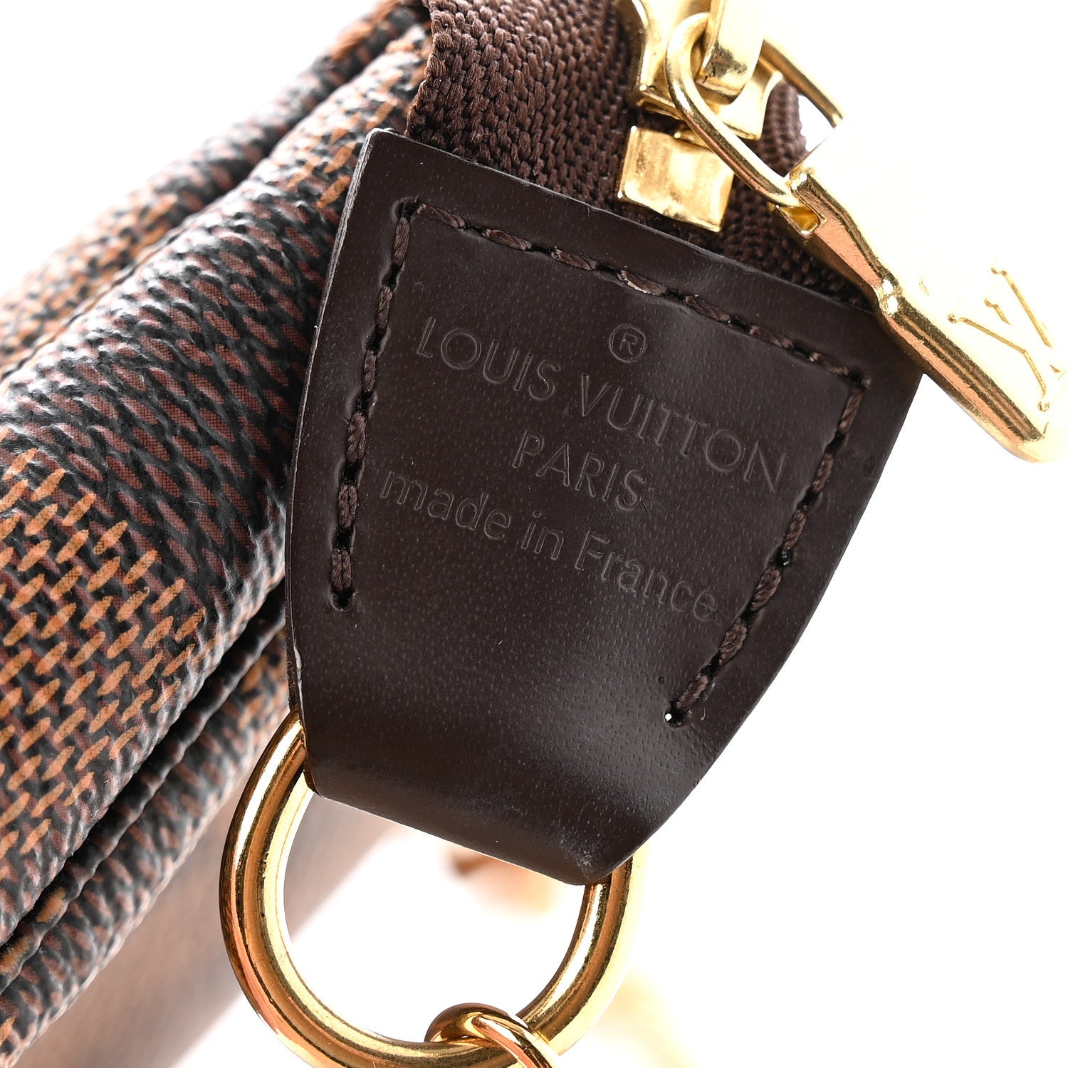 Louis Vuitton Damier Ebene Mini Pochette Accessories 5 of 13