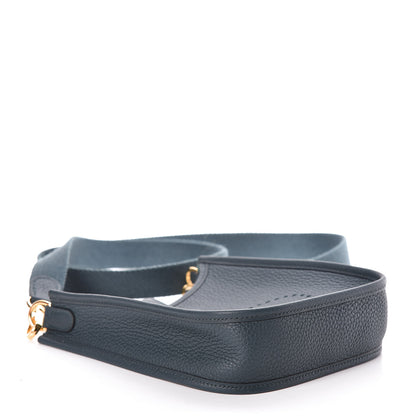 Hermes Taurillon Clemence Evelyne TPM Vert Cypress 4 of 10