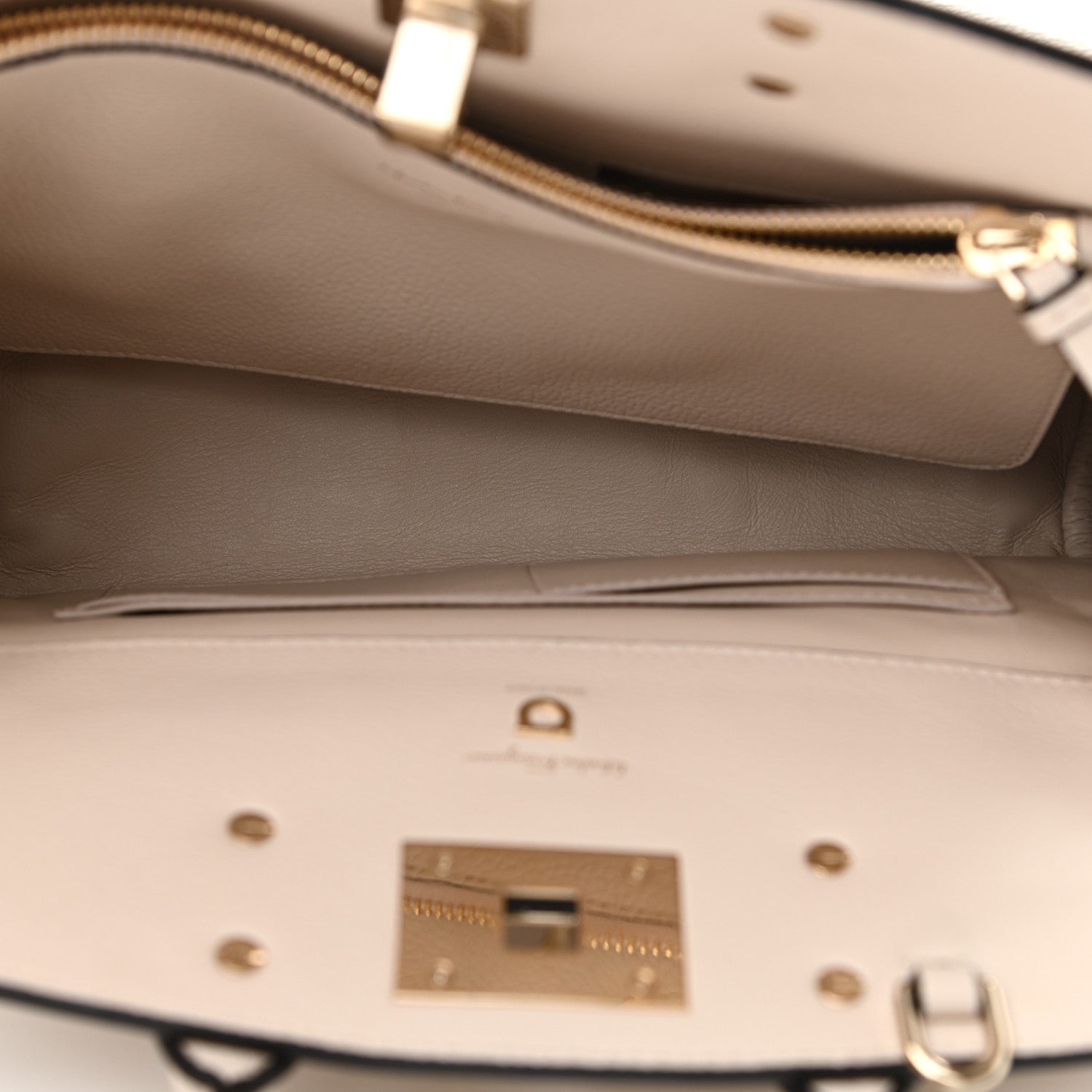 Salvatore Ferragamo Calfskin Medium Studio Bag White 5 of 11