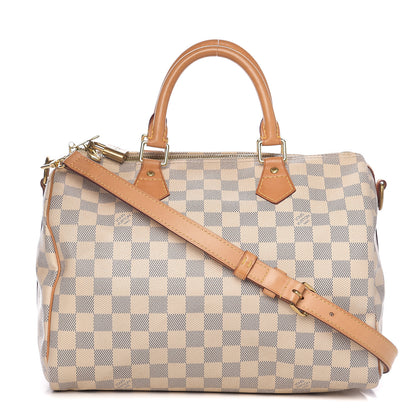 Louis Vuitton Damier Azur Speedy Bandouliere 30 1 of 12