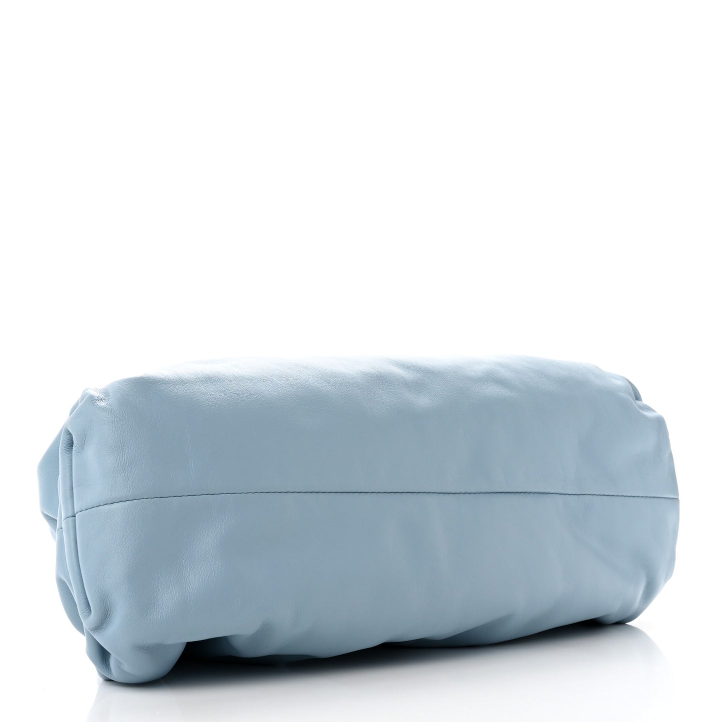 Smooth Butter Calf The Pouch Oversized Clutch Ice