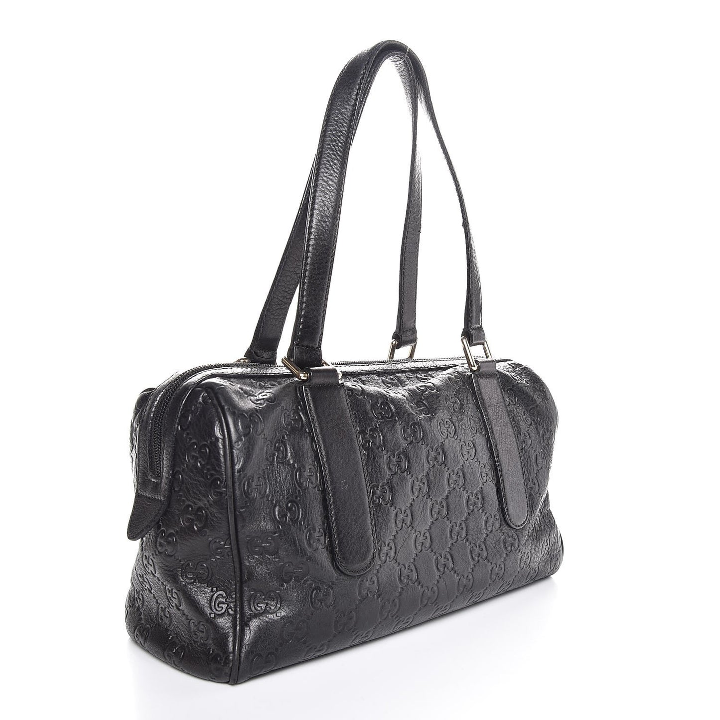 Guccissima Small Boston Black