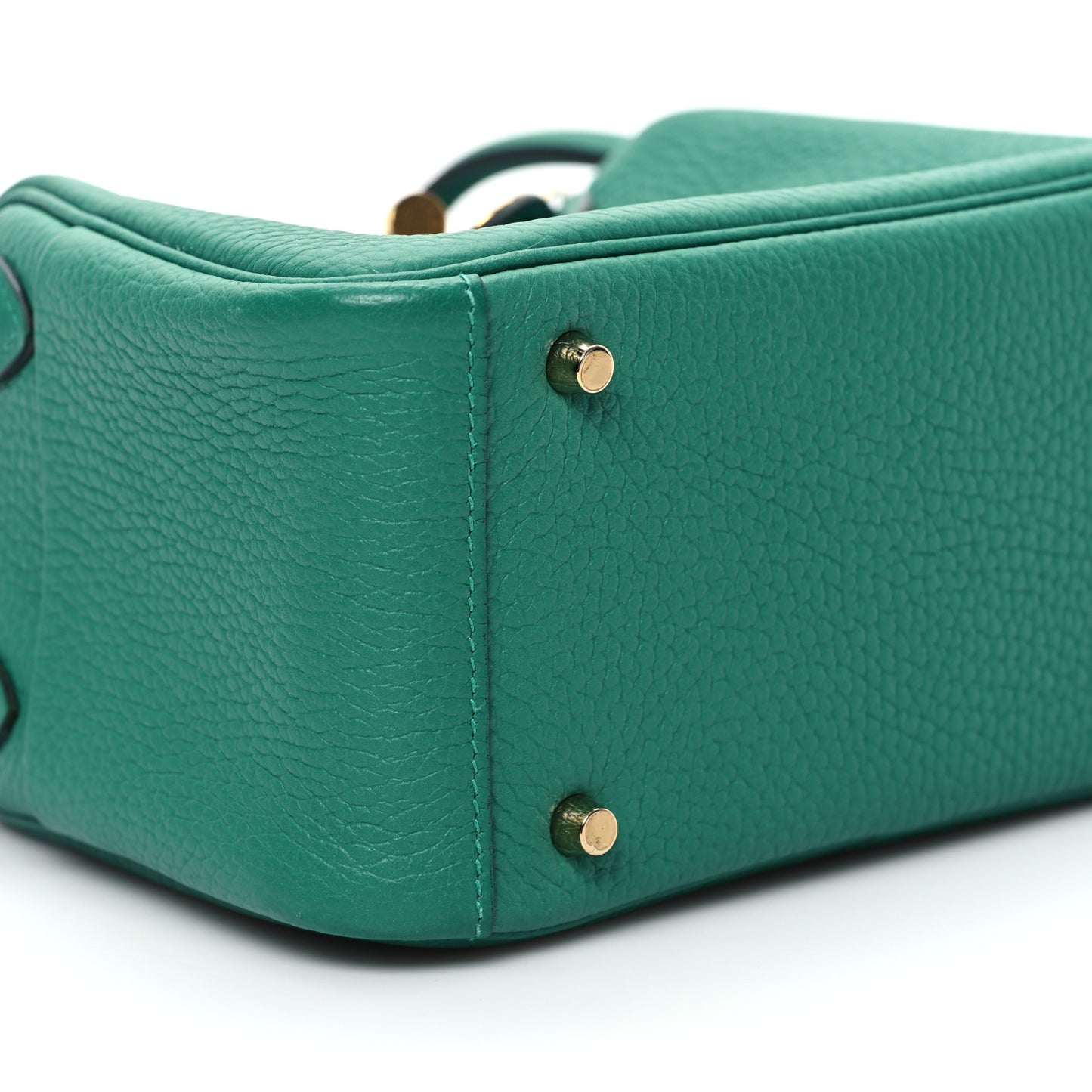Taurillon Clemence Mini Lindy 20 Vert Vertigo