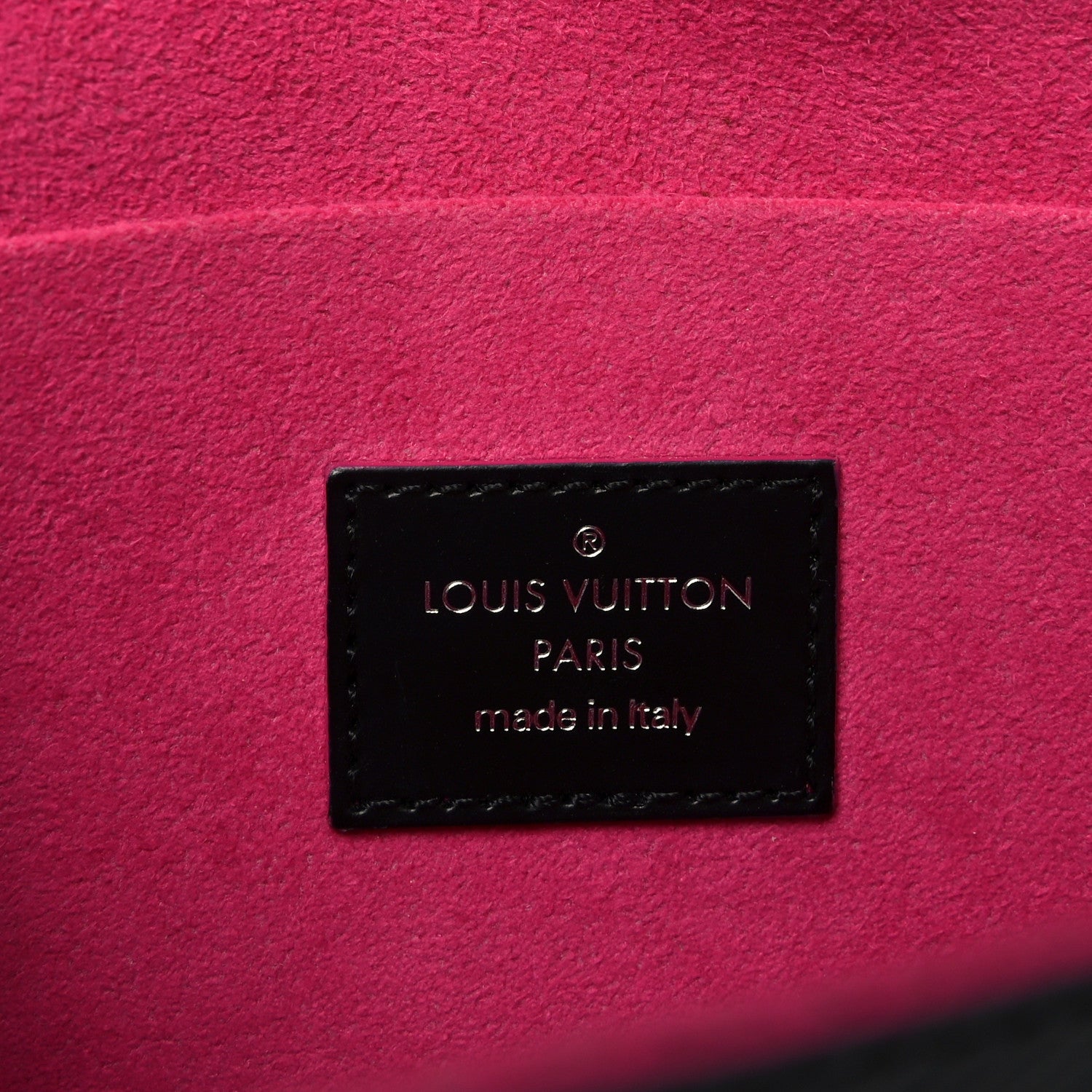 Louis Vuitton Epi Pochette Felicie Black Hot Pink 6 of 10