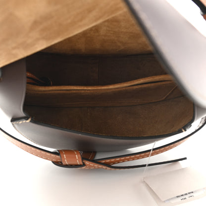 Loewe Calfskin Small Gate Crossbody Bag Oxblood Tan 4 of 10