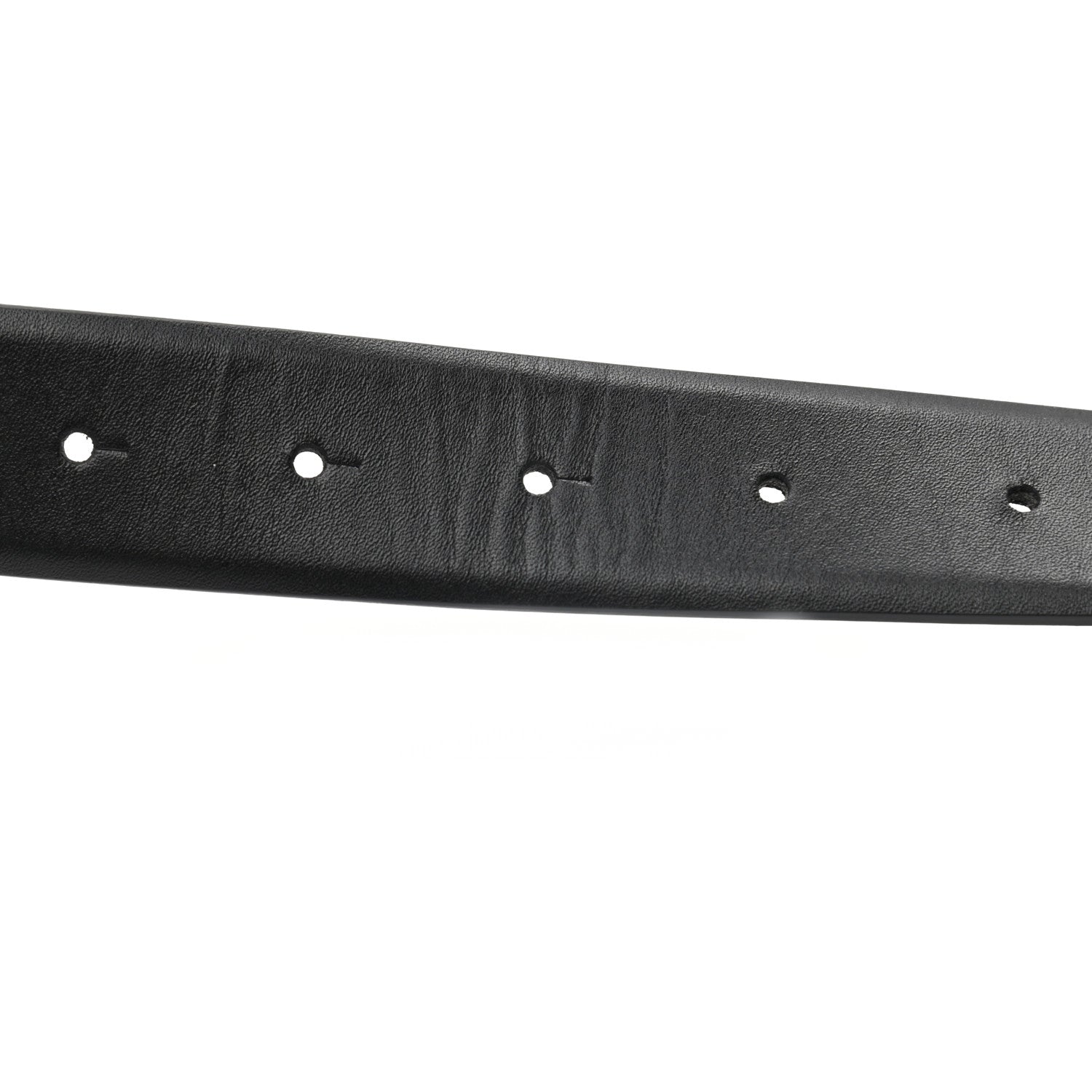 Chanel Calfskin Crystal Metal Quilted CC Belt 80 32 Black 4 of 8