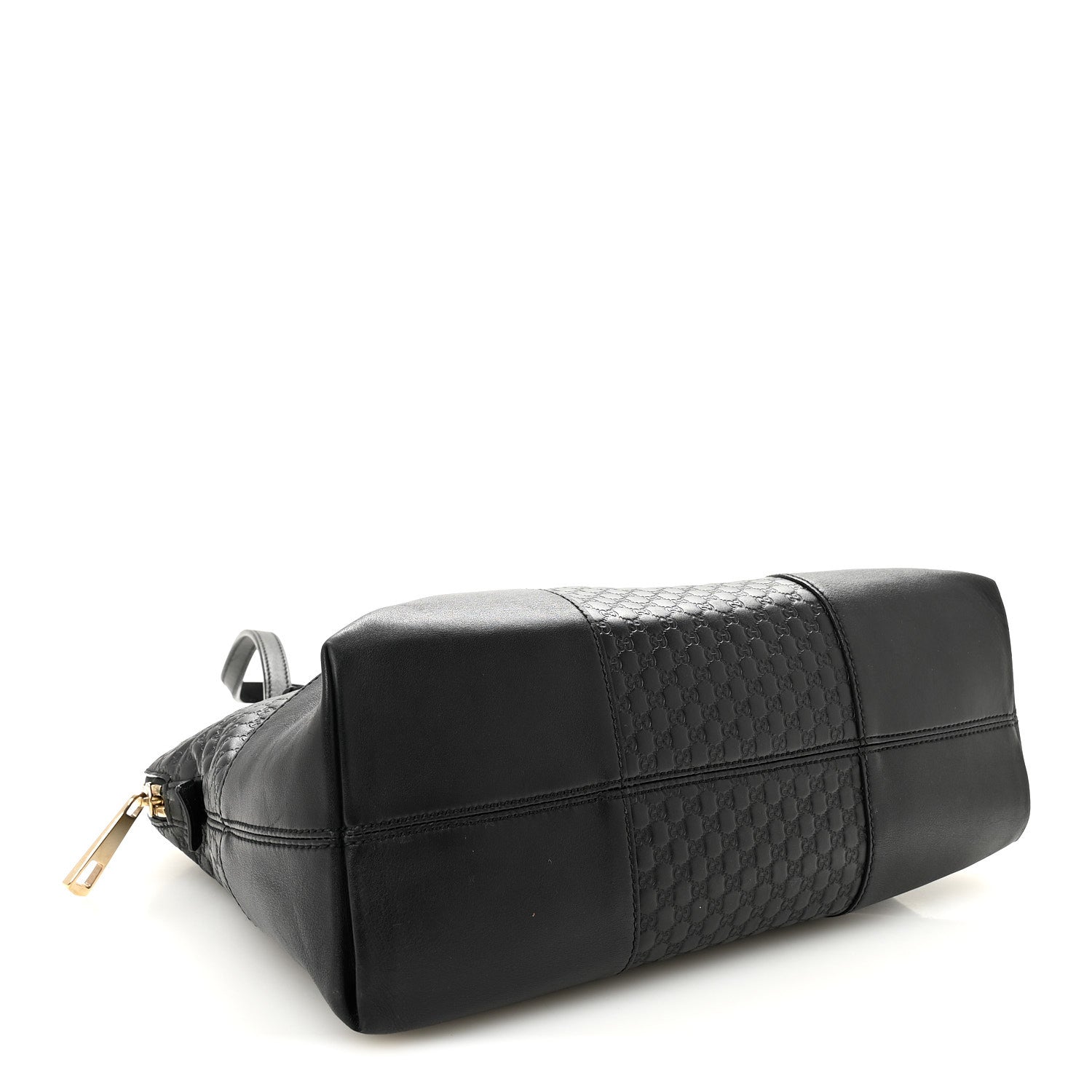 Gucci Soft Microguccissima Medium Bree Shoulder Bag Black 4 of 10