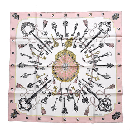 Hermes Silk Les Cles Scarf 90 1 of 5