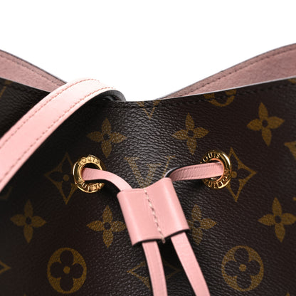 Louis Vuitton Monogram Neonoe MM Rose Poudre 9 of 11