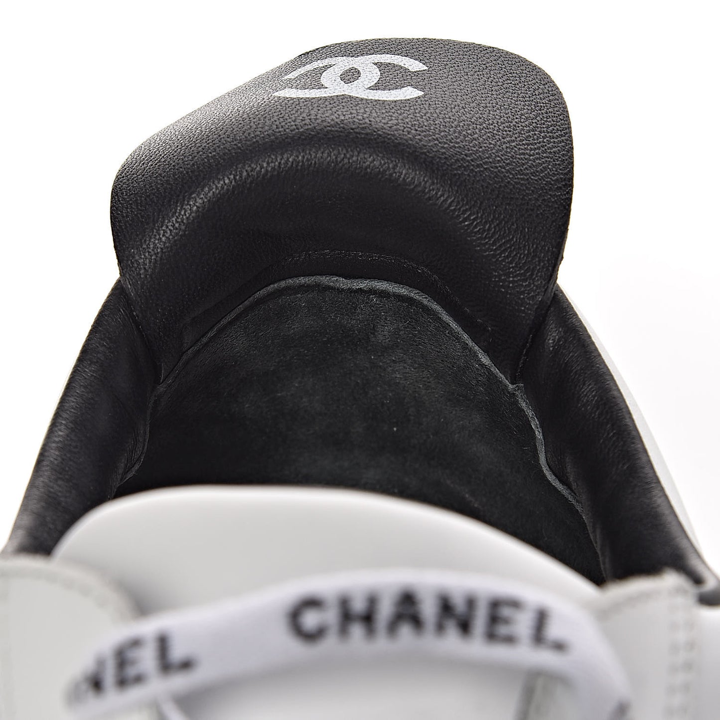 Calfskin CC Womens Sneakers 39 Black
