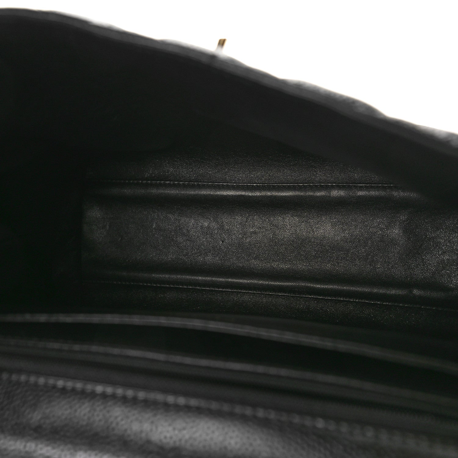 Chanel Caviar Quilted Jumbo Kelly Flap Black 5 of 11