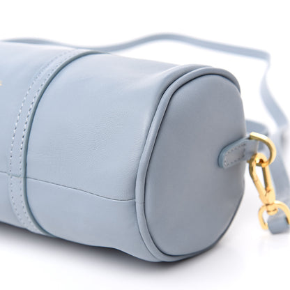 Mansur Gavriel Calfskin Mini Duffel Bag Grey Blue 8 of 8