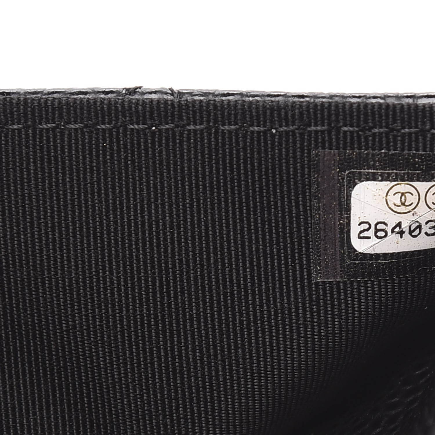 Chanel Caviar Quilted Wallet On Chain WOC Black 8 of 11
