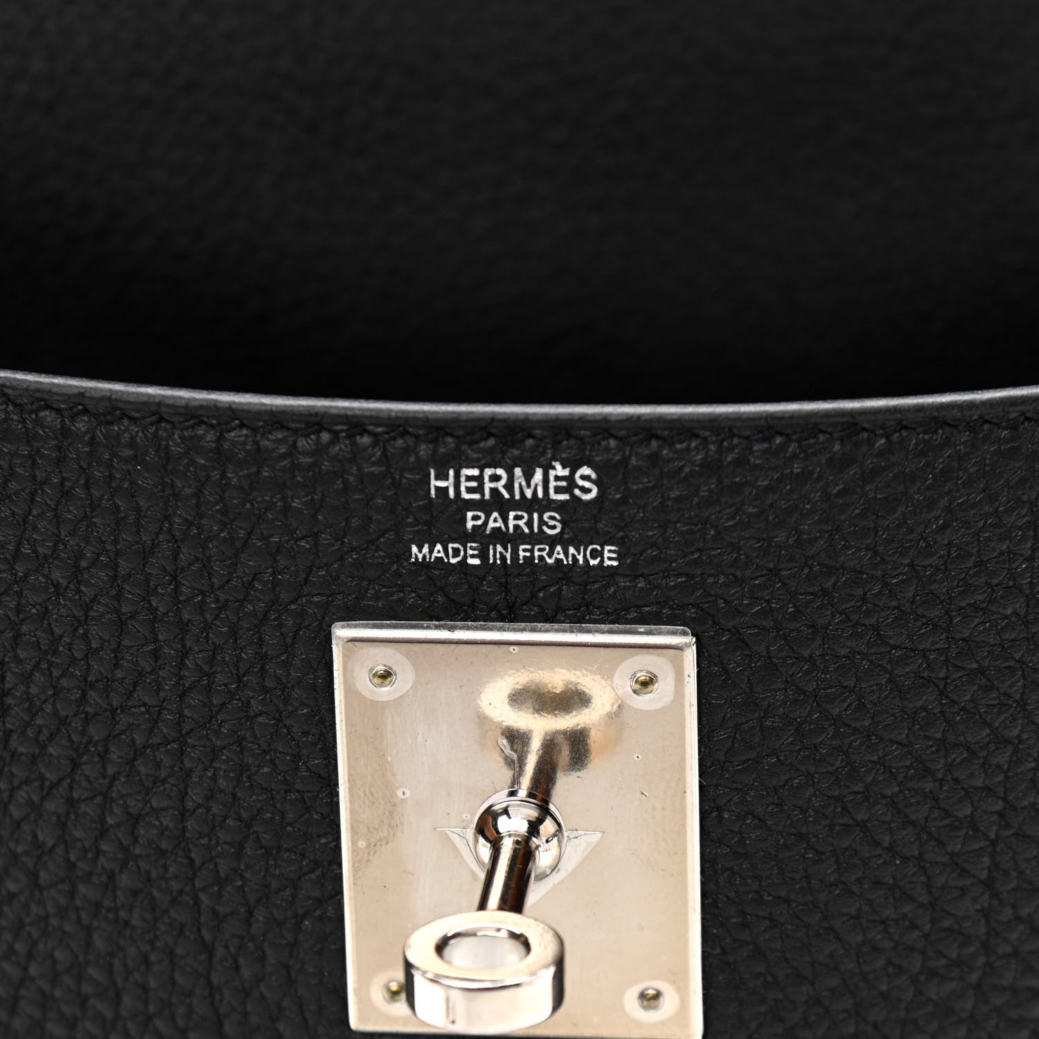 Hermes Togo Kelly Retourne 28 Black 6 of 12