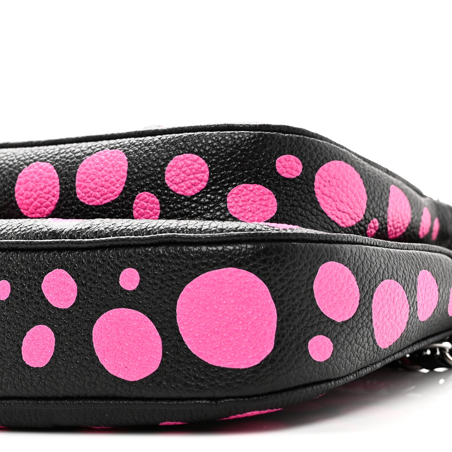 LV X YK Empreinte Multi Pochette Accessories Black Fuchsia