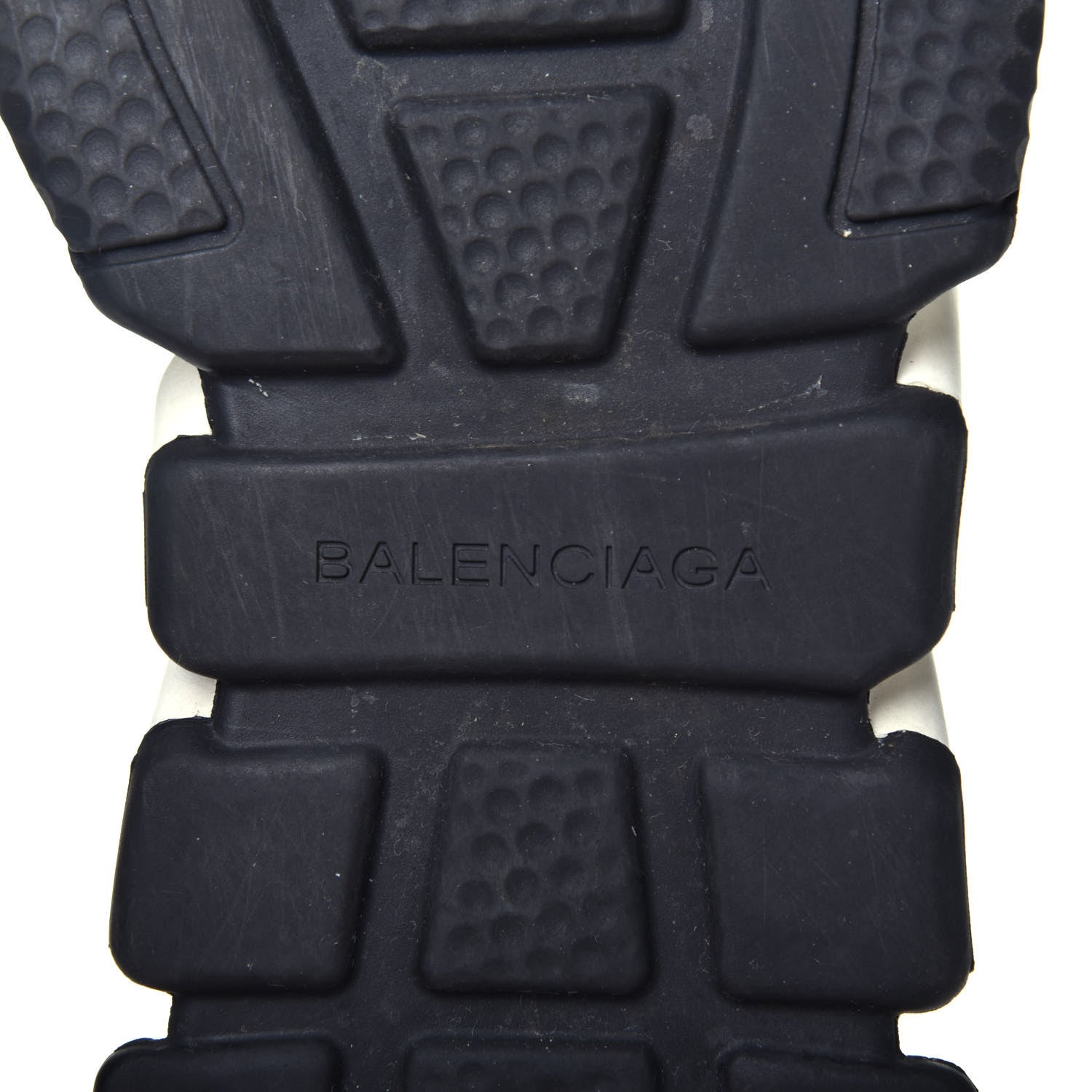 Balenciaga Neoprene Knit Womens Speed Sneakers 37 Black White 7 of 7