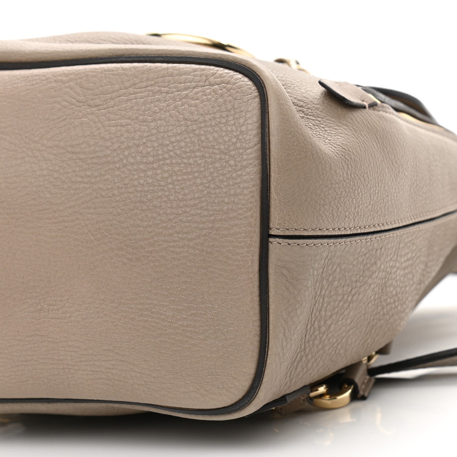 Chloe Suede Calfskin Small Faye Backpack Motty Grey 10 of 10