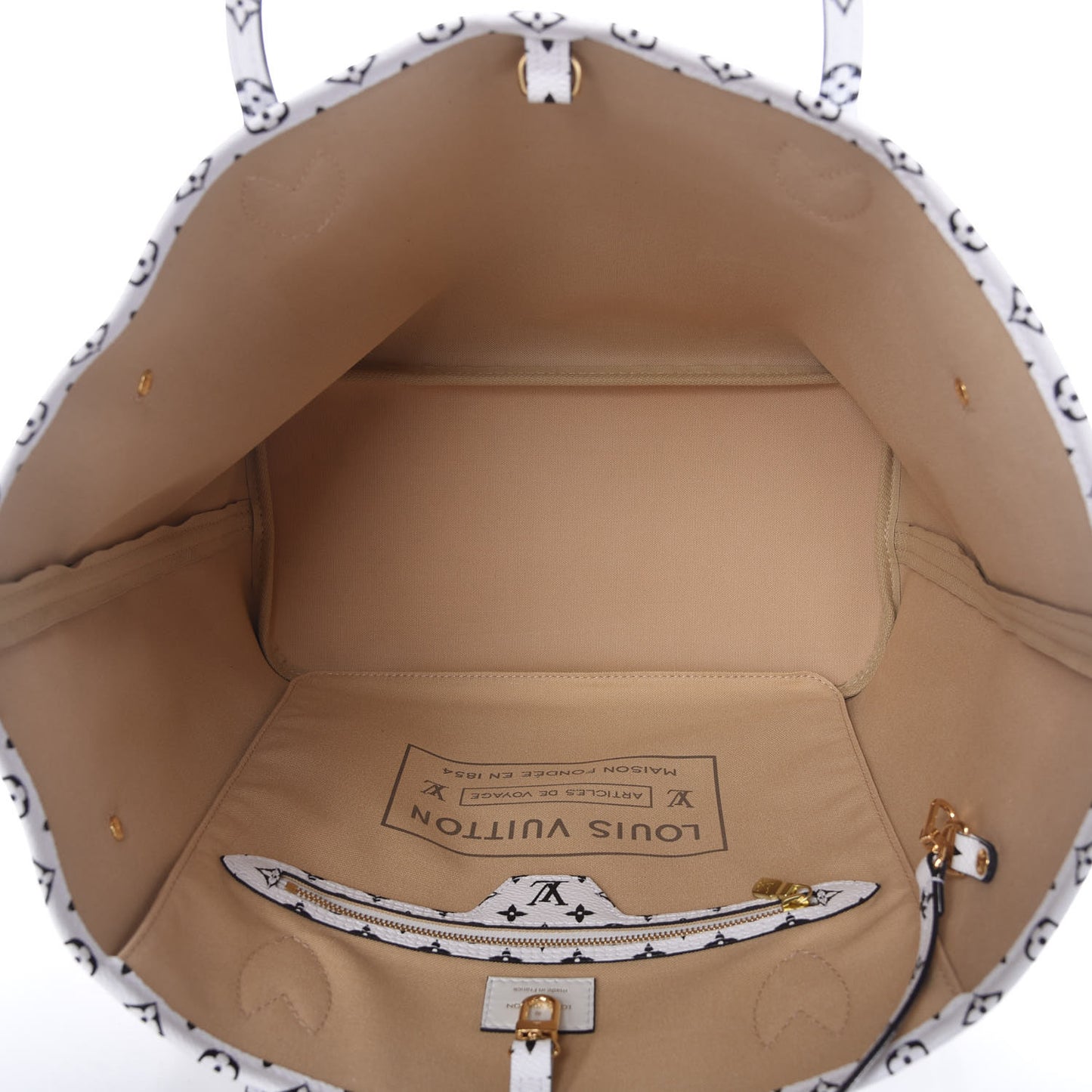 Monogram Giant Neverfull MM Kaki