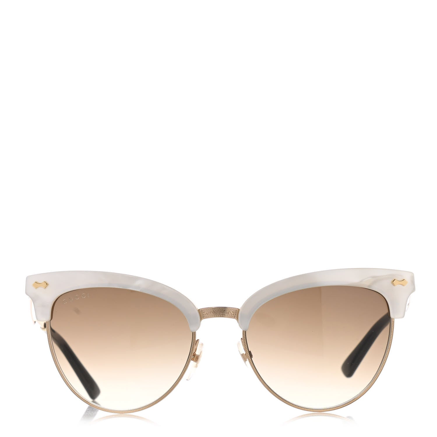 Gucci Acetate Cat Eye Sunglasses GG4283/S White 2 of 9