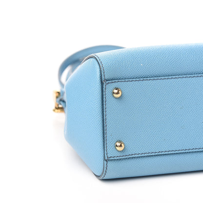 Dolce & Gabbana Dauphine Medium Miss Sicily Satchel Celeste 9 of 12