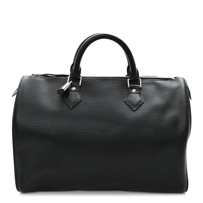 Louis Vuitton Epi Speedy 30 Black 1 of 9