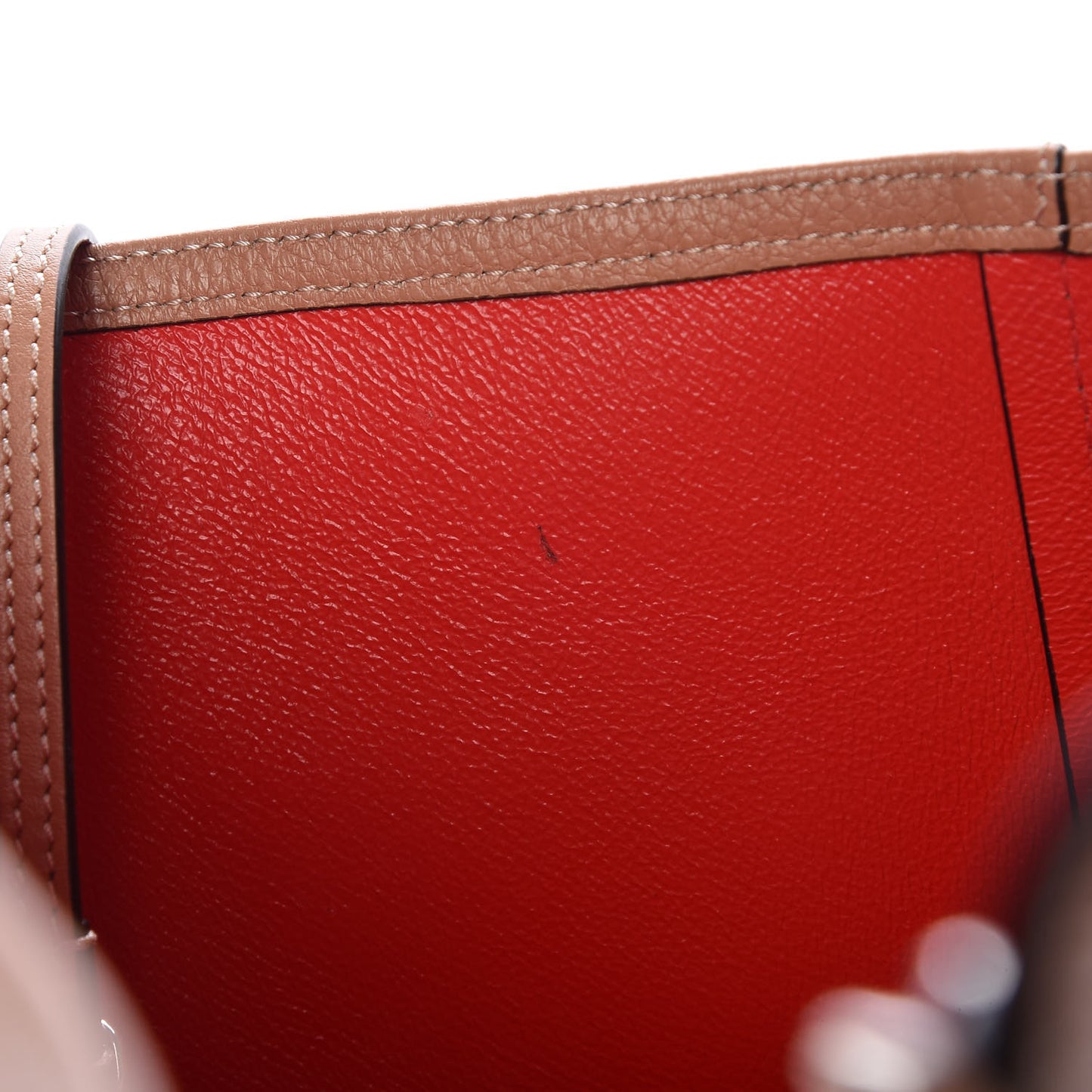 Calfskin Spikes East West Cabata Tote Nude