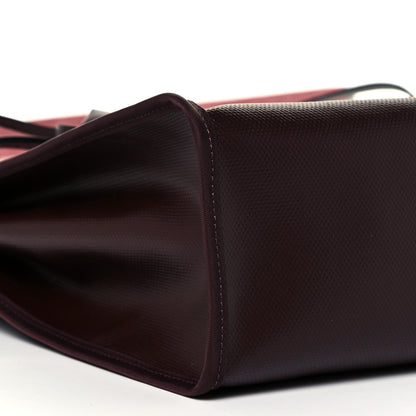 Hermes Toile H Berline Vache Hunter Herbag Zip 31 PM Rouge Sellier 10 of 12