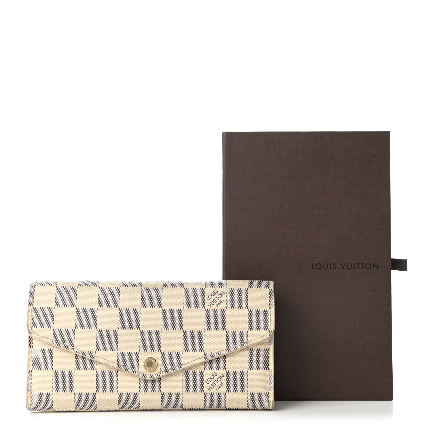 Louis Vuitton Damier Azur Sarah Wallet NM 7 of 7