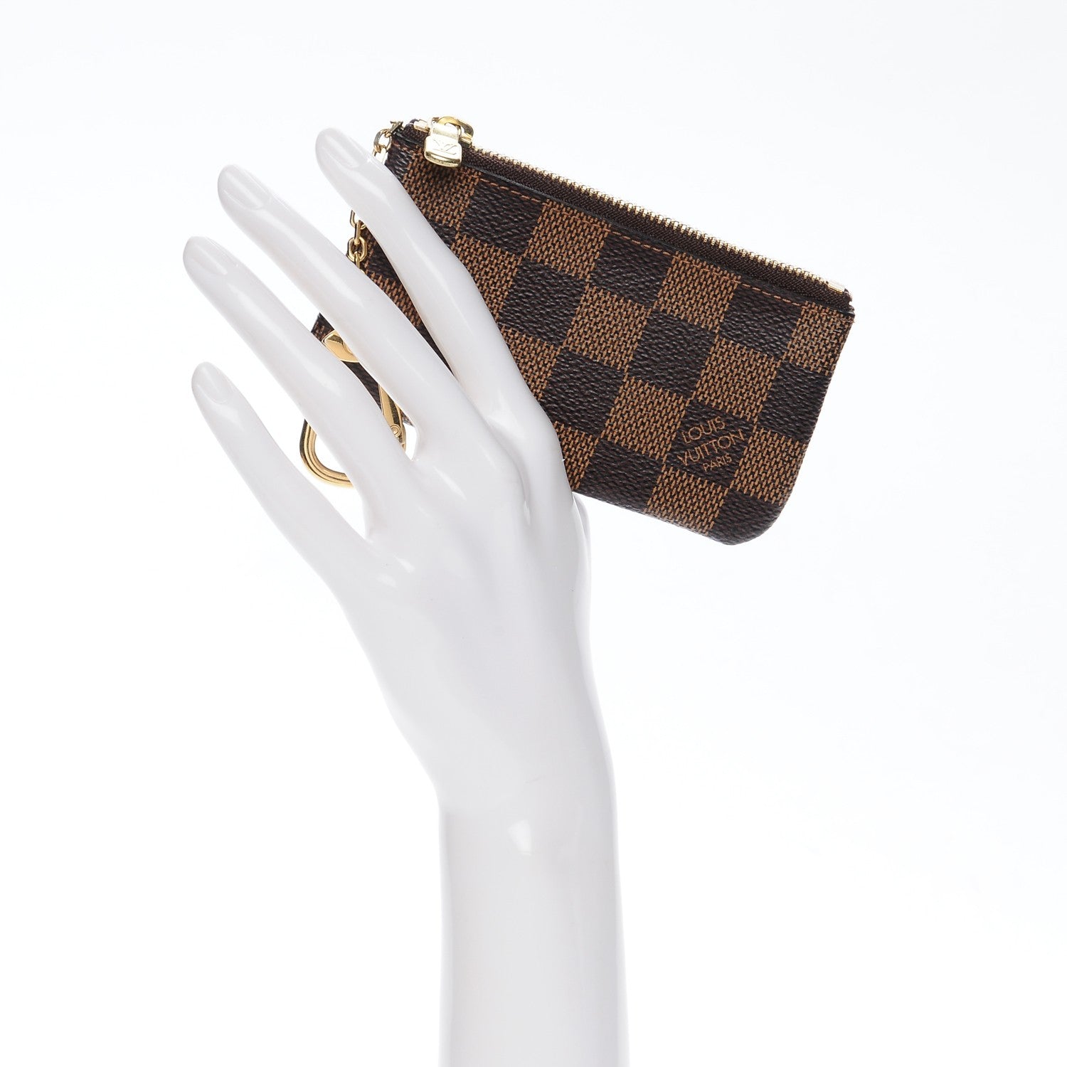 Louis Vuitton Damier Ebene Key Pouch 2 of 7