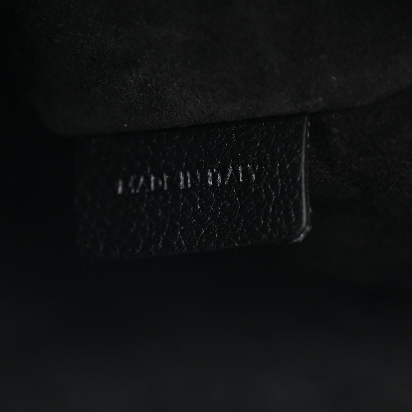 Supple Calfskin Cuir Triomphe Small Heloise Shoulder Bag Black