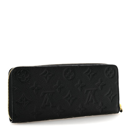 Louis Vuitton Empreinte Clemence Wallet Black 3 of 8