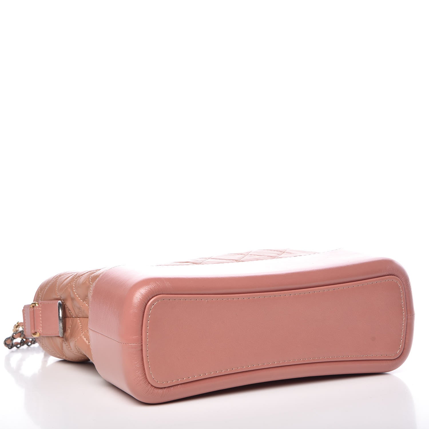 Chanel Aged Calfskin Quilted Medium Gabrielle Hobo Pink 4 of 11