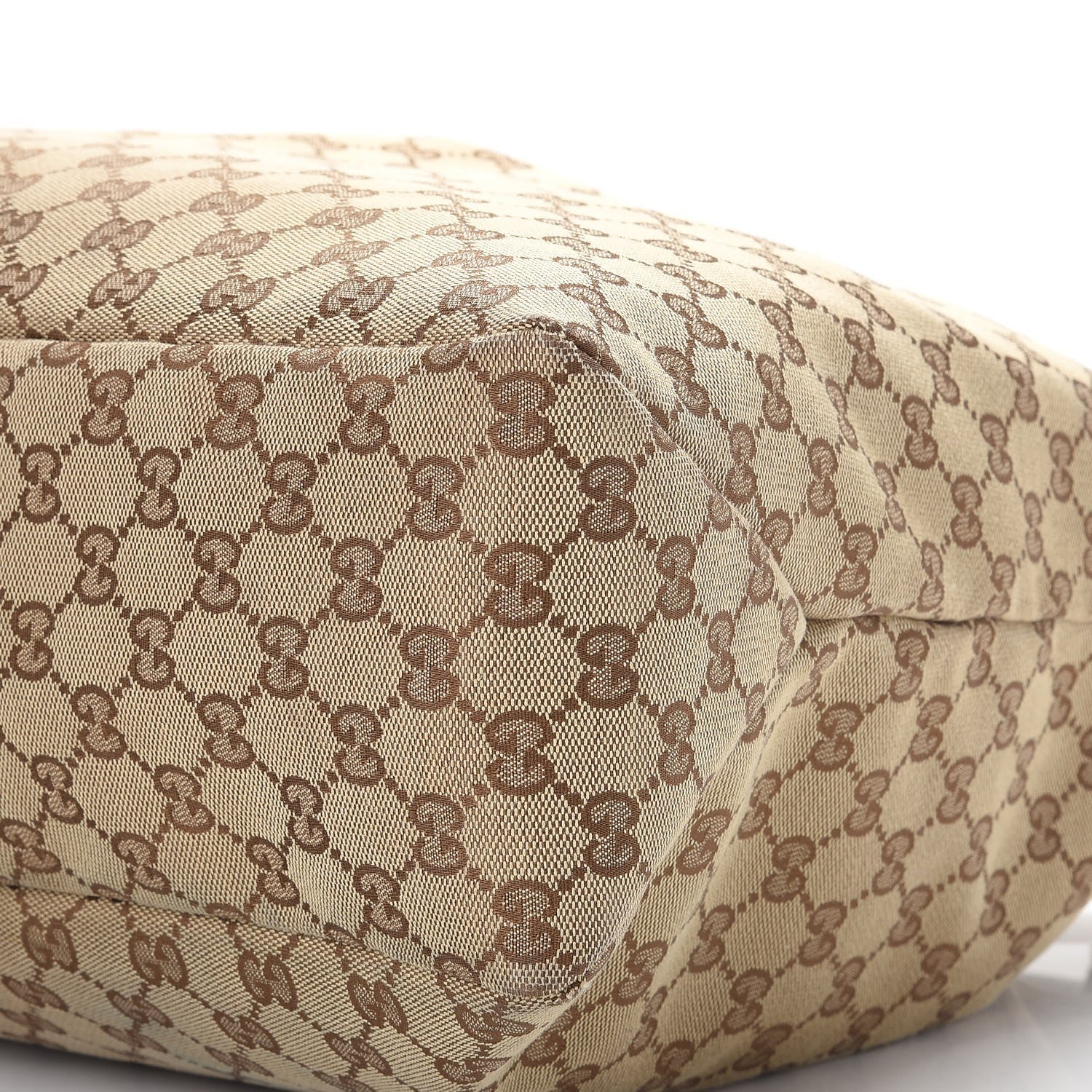 Gucci Monogram Large Horsebit Chain Hobo Dark Brown 9 of 10