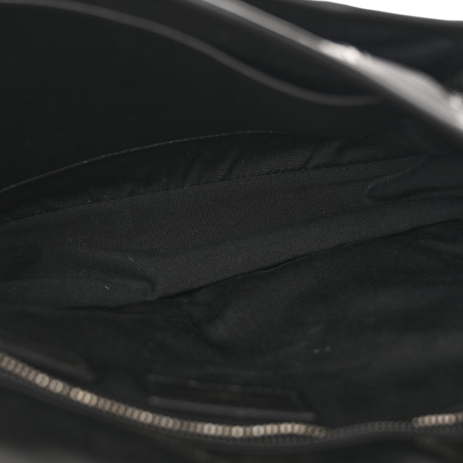 Saint Laurent Calfskin Ayers Patchwork Monogram Medium Niki Chain Satchel Black 5 of 14