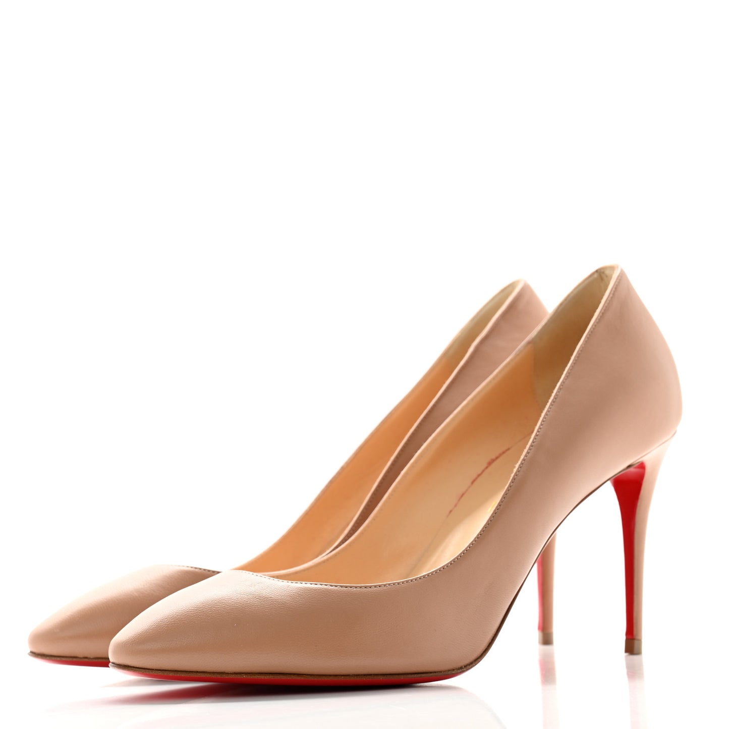 Nappa Eloise 85 Pumps 40.5 Nude