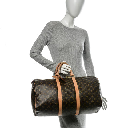 Louis Vuitton Monogram Keepall 50 2 of 8